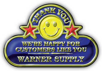 1 11/16" X 1 3/4" THANK YOU SEAL