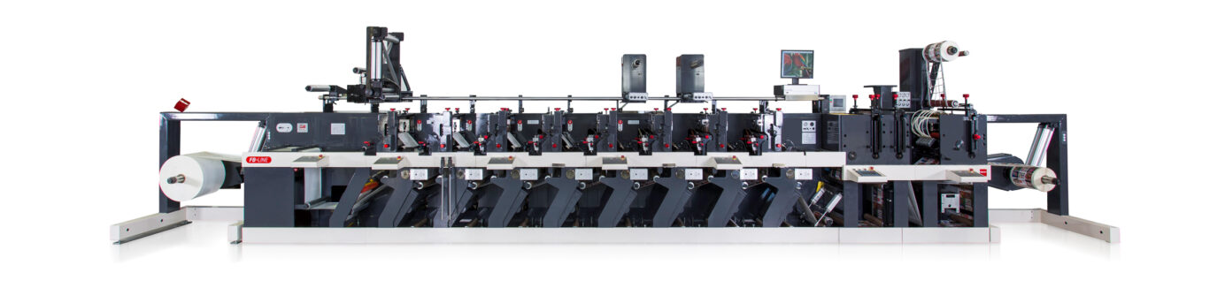 Nilpeter FB line printing press