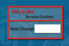 static cling window decal printed for Jiffy Lube
